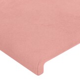 vidaXL Hoofdborden 2 st fluweel roze - 59% Korting
