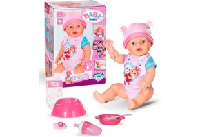 Babypop Emma 43 cm - 10 Functies, Inclusief Accessoires, Nu 29% Korting