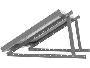 Zonnepaneel Mastbeugel Aluminium - 34% Korting