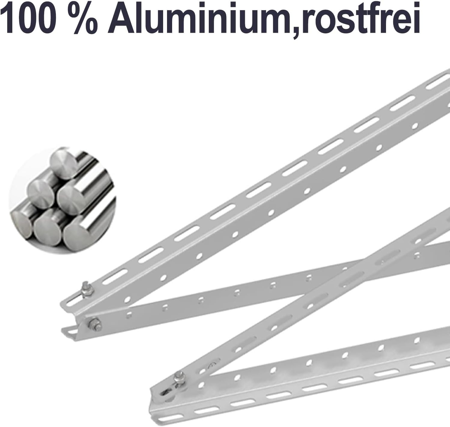 Zonnepaneel Mastbeugel Aluminium - 60% Korting!