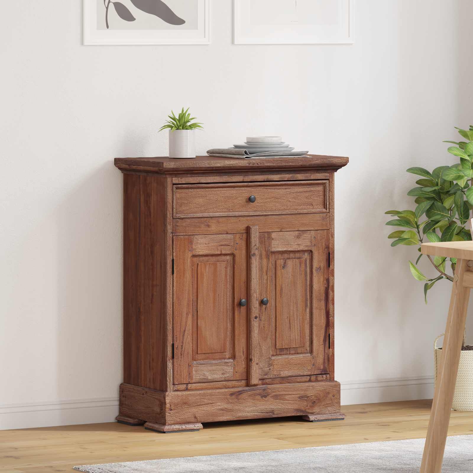 vidaXL Mahoniehouten Opbergkast - 63x30x79cm - 54% Korting
