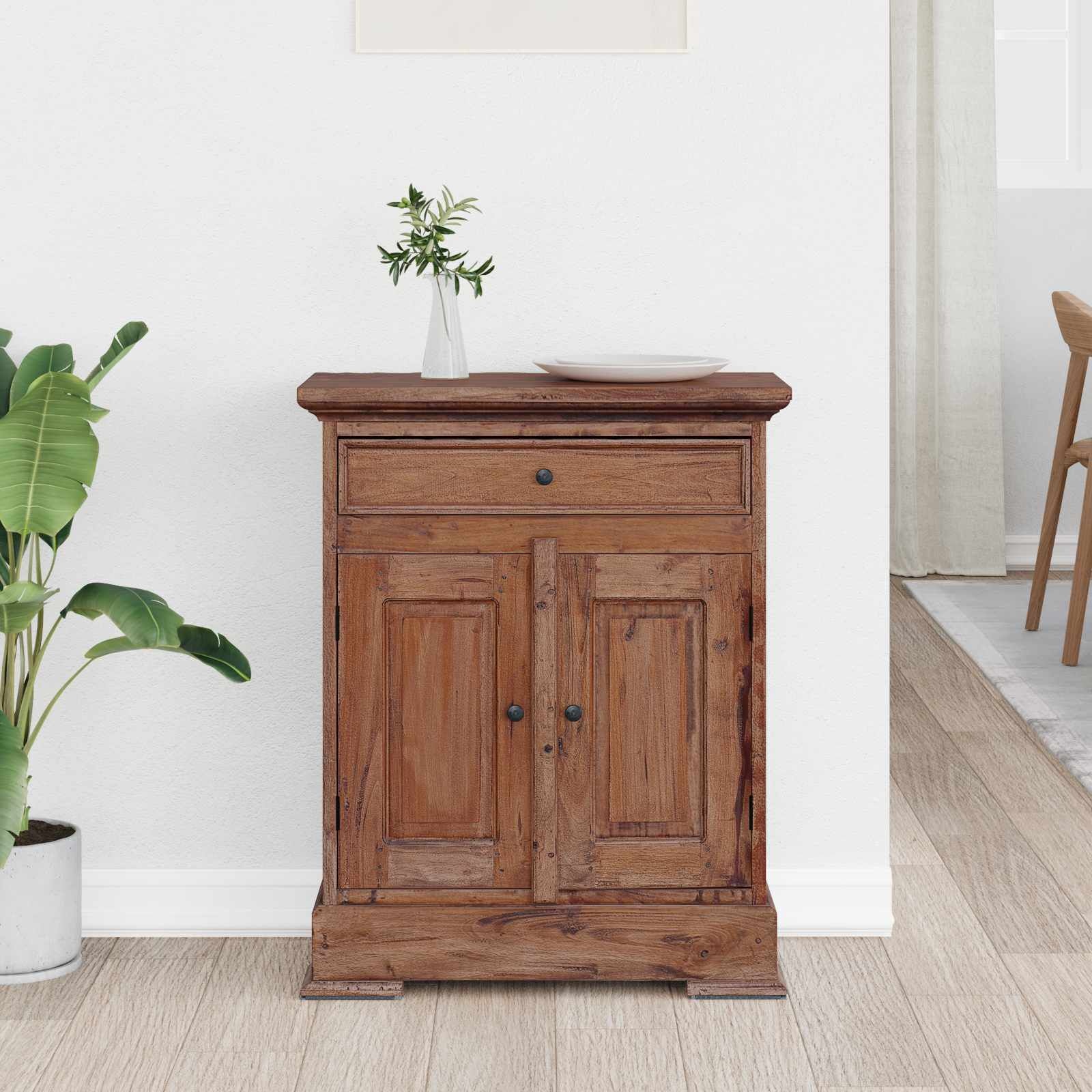 vidaXL Mahoniehouten Opbergkast - 63x30x79cm - 54% Korting