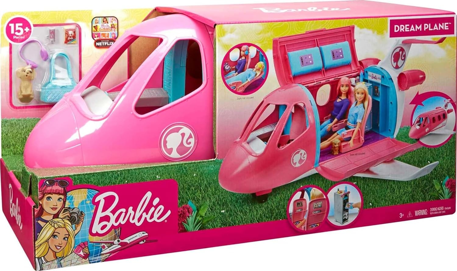Vliegtuig Speelset Dreamplane Roze | 58% Korting