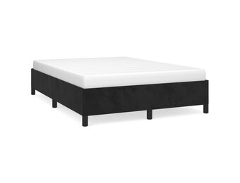 Zwart Fluweel Bedframe 140x200 cm - 35% Korting