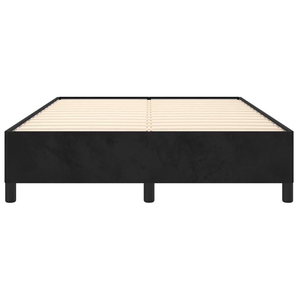 Zwart Fluweel Bedframe 140x200 cm - 35% Korting