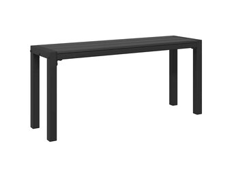 Moderne Antraciete Stalen Tuinbank 100 cm - 54% Korting