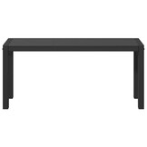 Moderne Antraciete Stalen Tuinbank 100 cm - 54% Korting