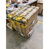 Zwarte Driezitsbank van Stof - 180 cm Breed - 55% Korting!