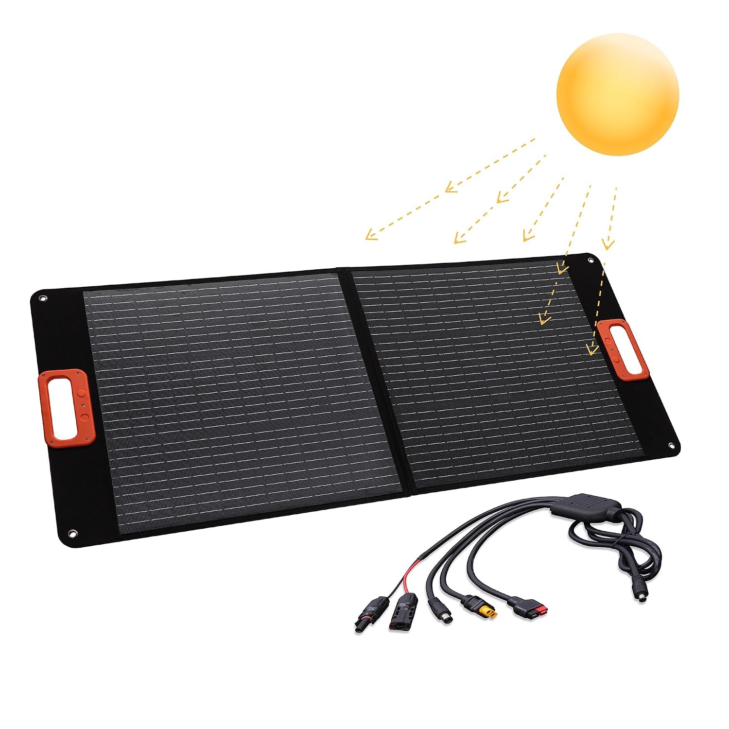 Opvouwbaar Zonnepaneel 100W | 22% Efficiëntie | Nu met 35% Korting