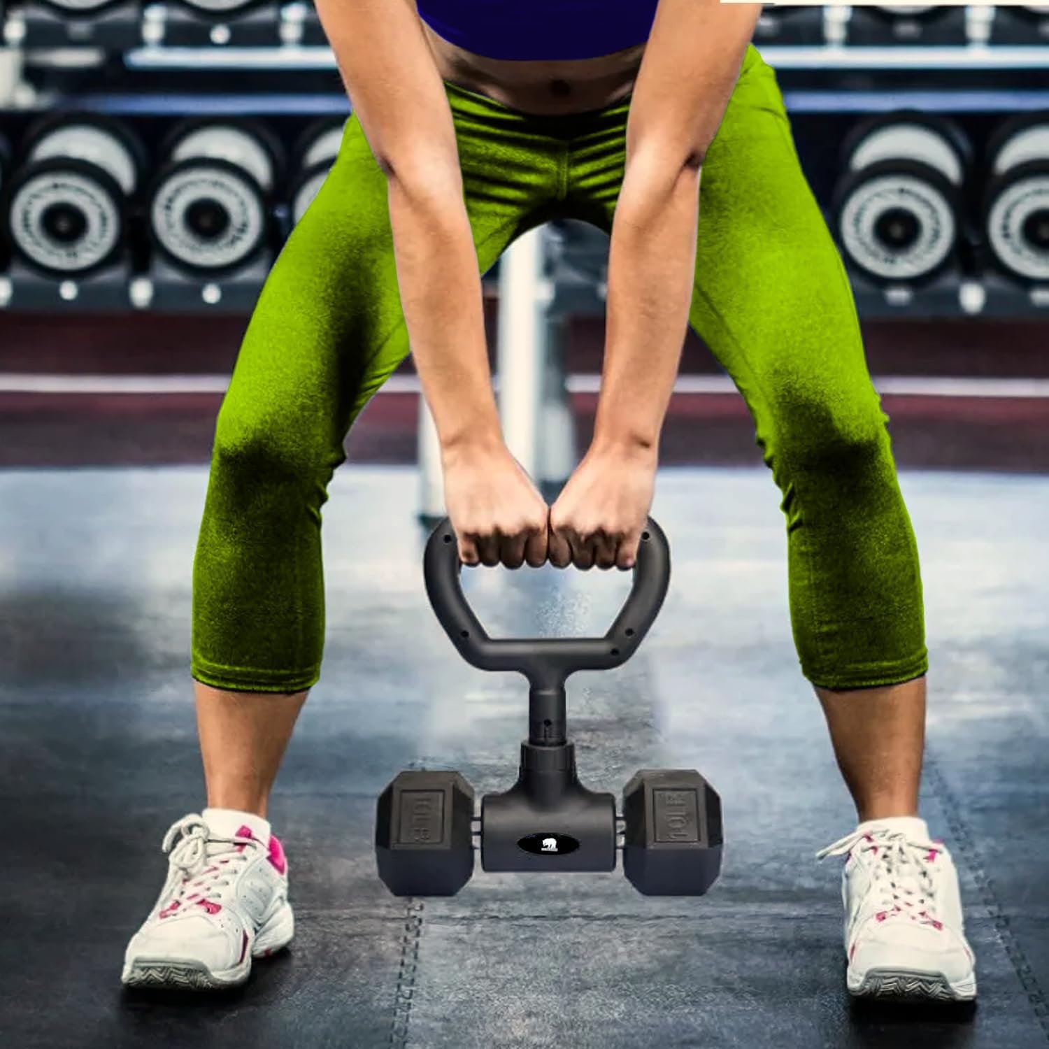 Halter-Converter Set: Kettlebell & Stang Adapter voor Thuisfitness - 57% Korting