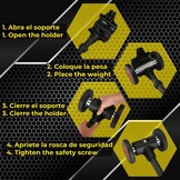 57% Korting: Dumbbell & Kettlebell Converter Set
