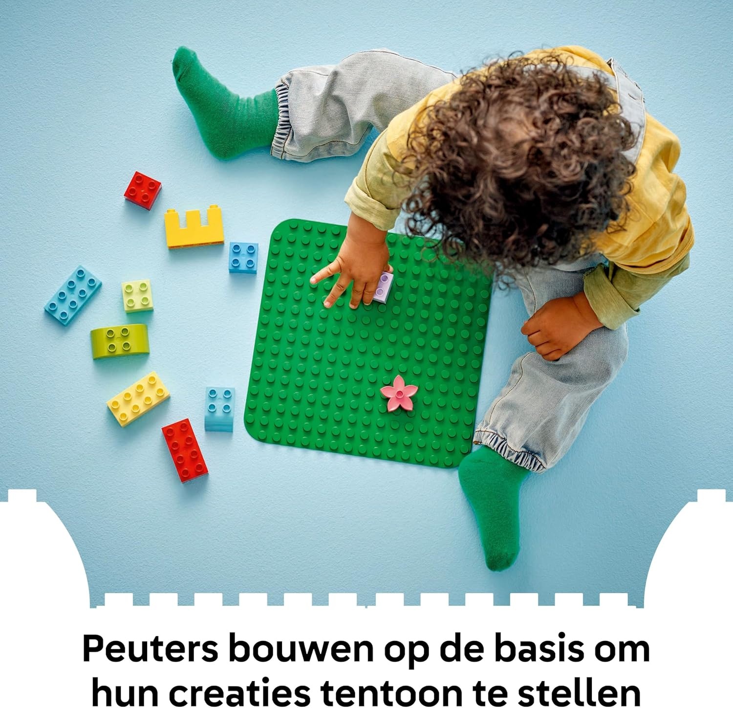 Groene DUPLO Bouwplaat voor Peuters | Educatief Speelgoed (54% Korting)