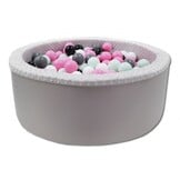 Ballenbak Grijs 90cm met 200 Ballen - 34% Korting