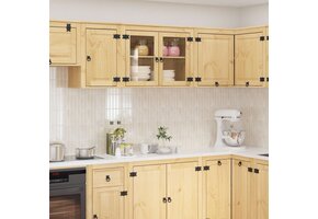 VidaXL Kast met Plank Honing - Massief Grenenhout (60 x 32 x 40 cm)