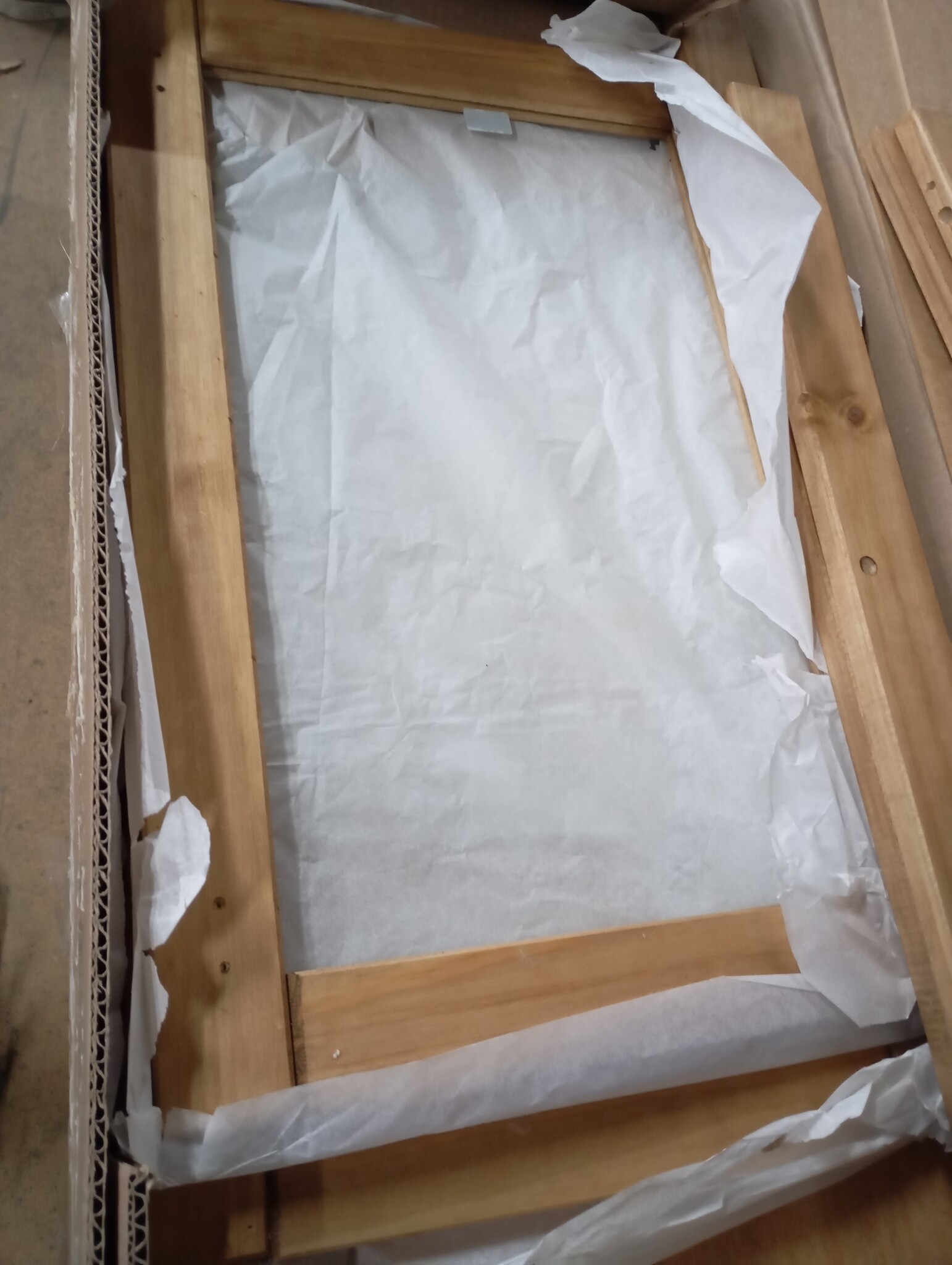 VidaXL Kast met Plank Honing - Massief Grenenhout (60 x 32 x 40 cm)