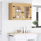 VidaXL Kast met Plank Honing - Massief Grenenhout (60 x 32 x 40 cm)