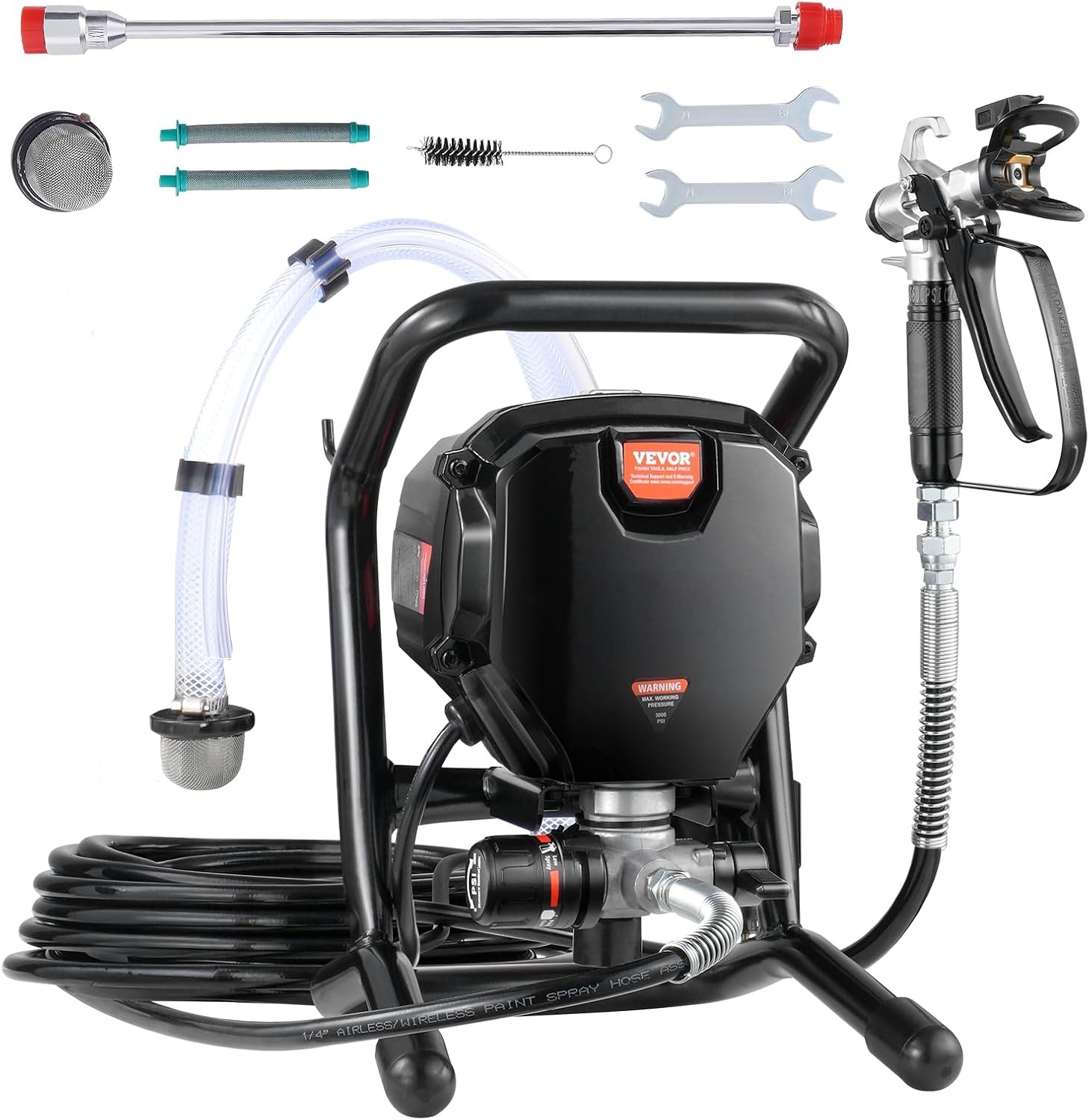 Elektrische Airless Verfspuit 750W | Grote Oppervlakken | -59%