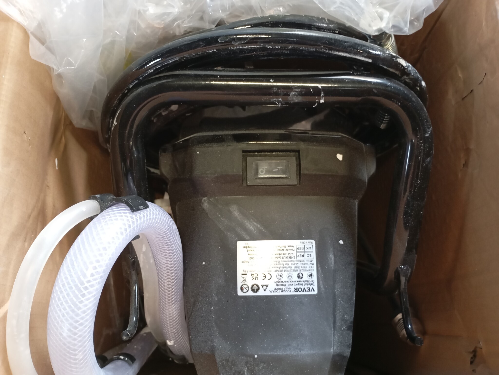 Elektrische Airless Verfspuit 750W | Grote Oppervlakken | -59%