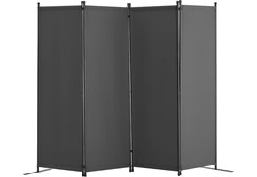 4-delige Grijze Roomdivider Polyester - 29% Korting!