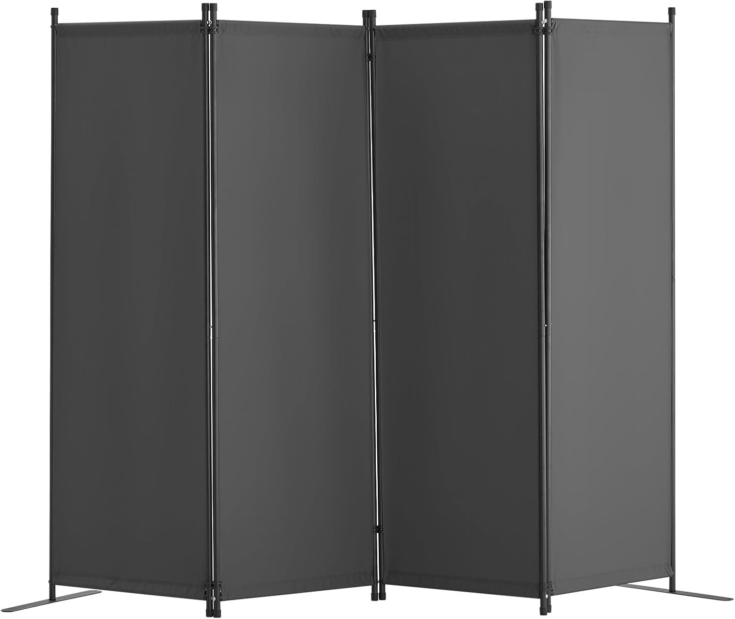 4-delige Grijze Roomdivider Polyester - 29% Korting!