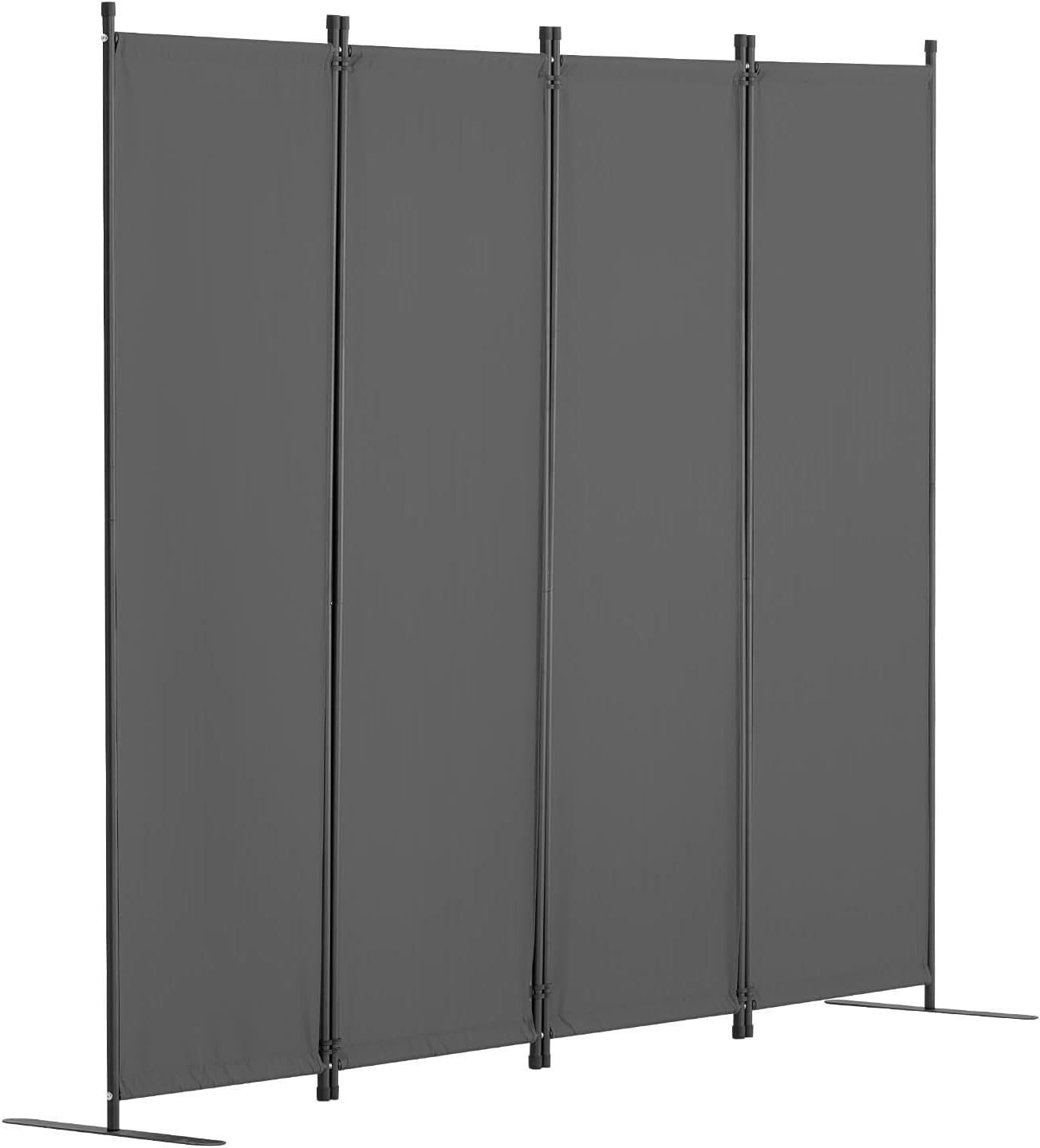 4-delige Grijze Roomdivider Polyester - 29% Korting!