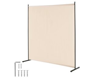Ruimteverdeler Beige 181x181.5cm - 33% Korting