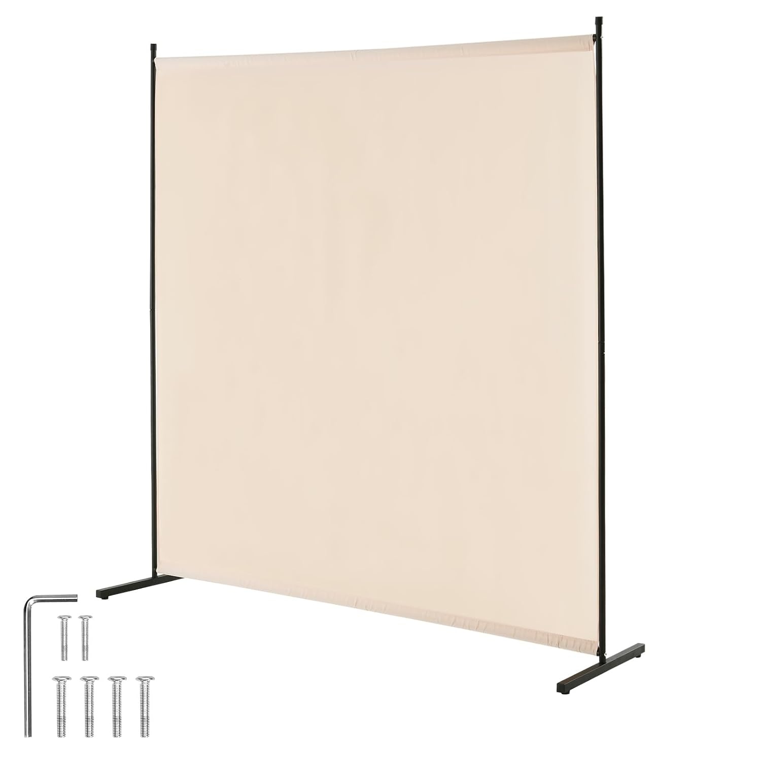 Ruimteverdeler Beige 181x181.5cm - 33% Korting