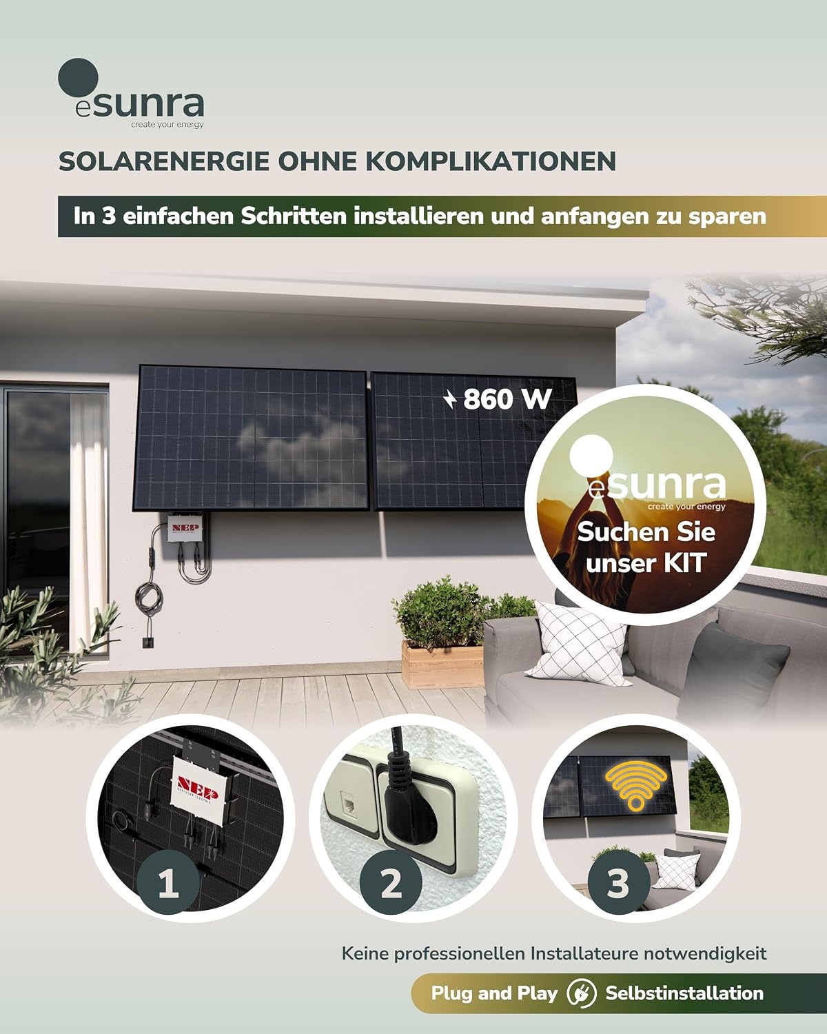 Micro-omvormer 800W | Hoge Opbrengst | Plug & Play | IP67
