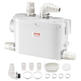 Afvalwaterpomp 500W - 8m Opvoerhoogte - 34% Korting!