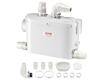 Afvalwaterpomp 500W - 8m Opvoerhoogte - 34% Korting!
