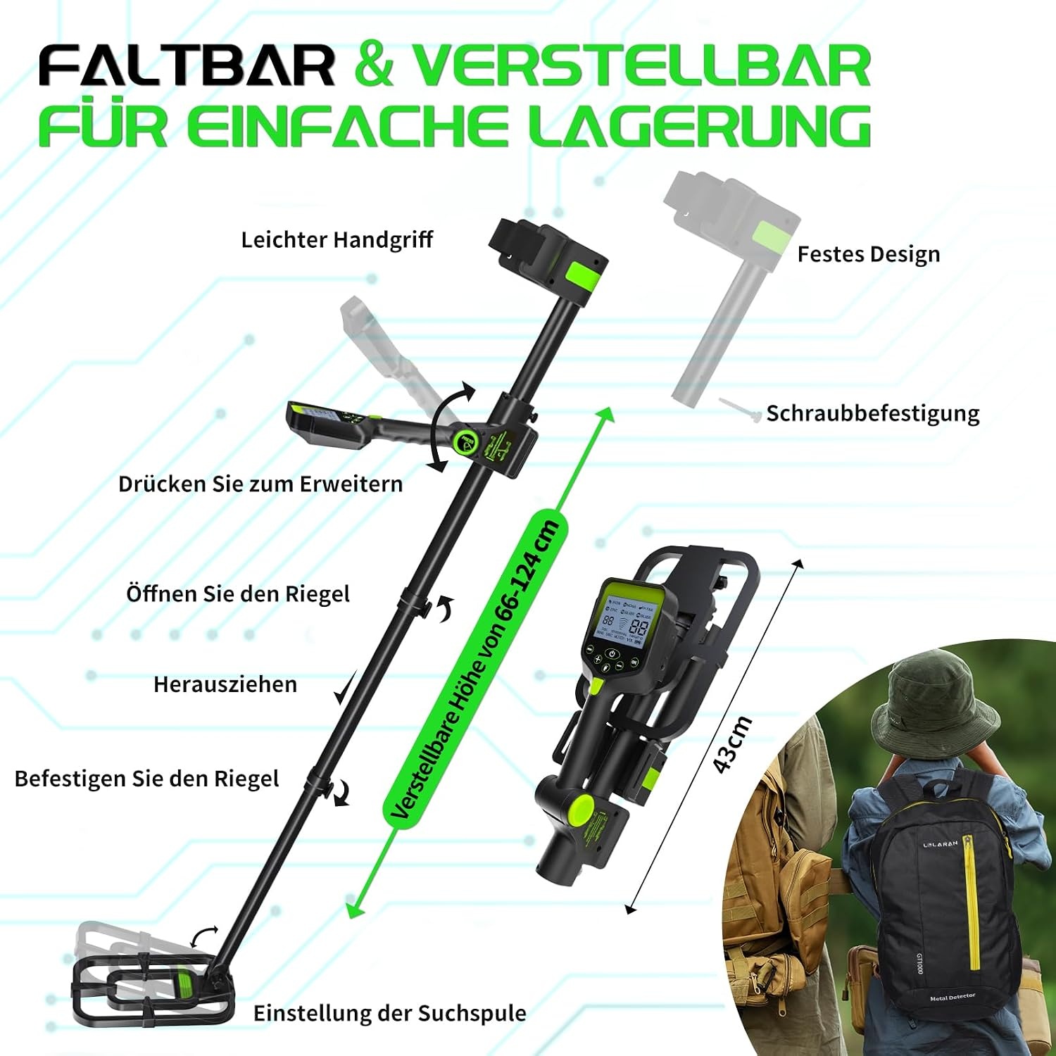Metaaldetector Volwassenen - 34% Korting | Verstelbaar & Waterdicht