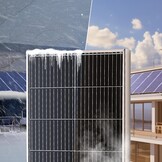 Monokristallijn Zonnepaneel Set 2x 100W - 35% Korting
