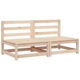 Tuinbanken Grenenhout 70x70x67 cm (2 stuks) - 34% Korting