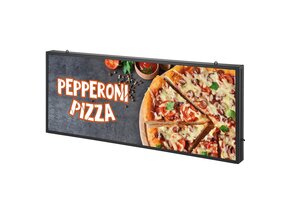 Programmeerbaar Full Color LED Reclamebord 99x41 cm (35% Korting)