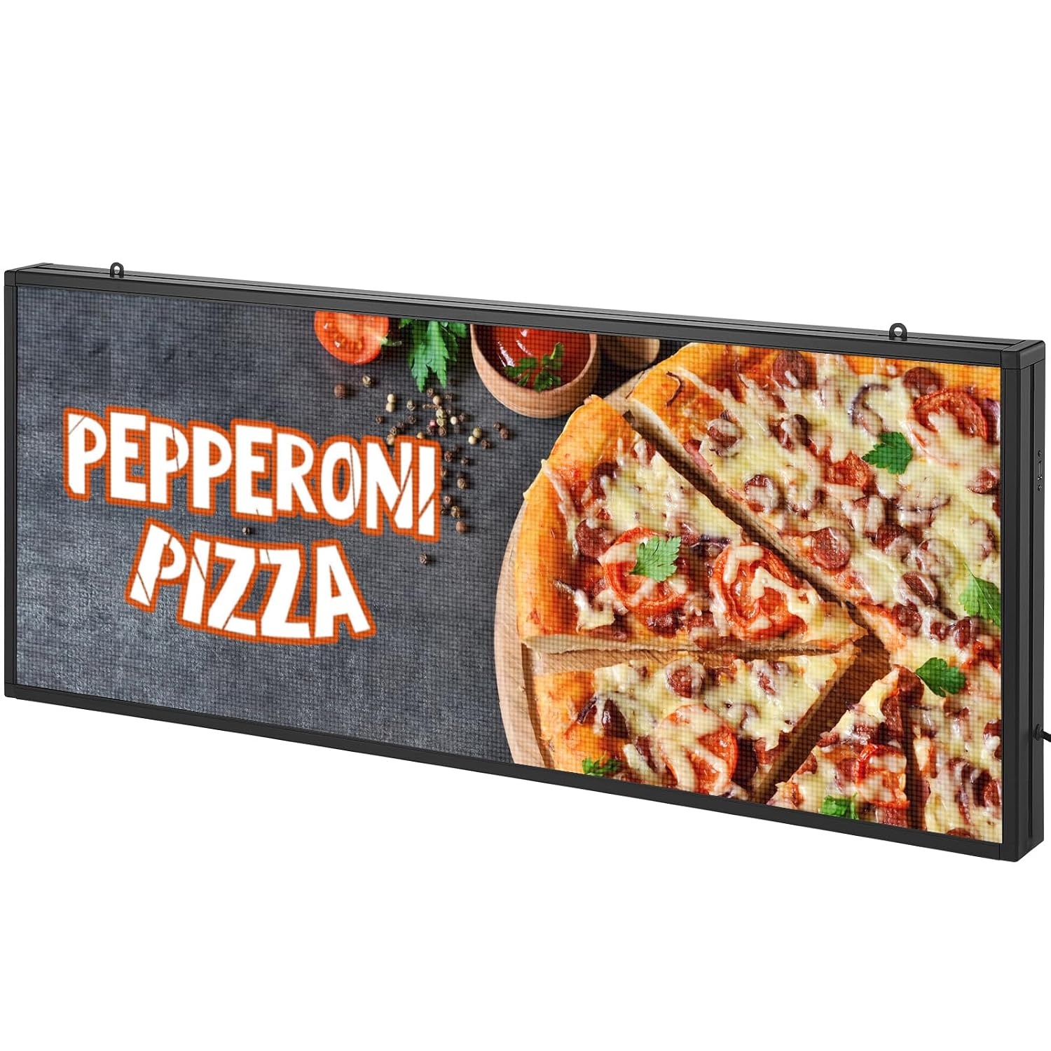Programmeerbaar Full Color LED Reclamebord 99x41 cm (35% Korting)
