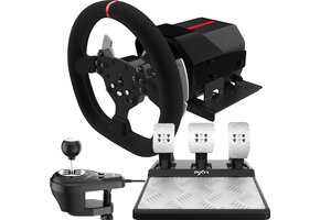 Racestuur met Force Feedback & Pook - PC, PS4, Xbox - 35% Korting