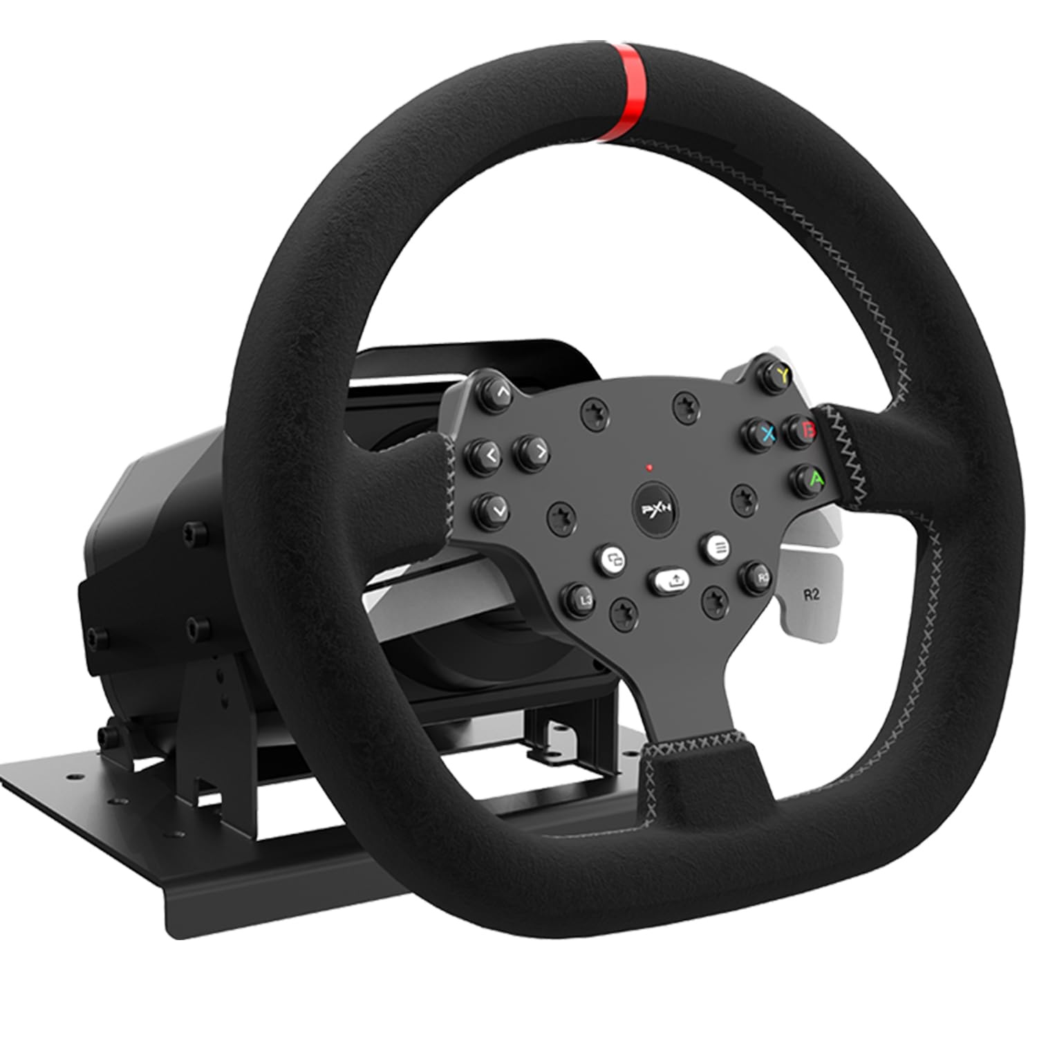 Racestuur met Force Feedback & Pook - PC, PS4, Xbox - 35% Korting