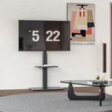 Zwarte TV Vloerstandaard 32-60" | 29% Korting | VESA 600x400mm