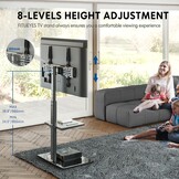 Zwarte TV Vloerstandaard 32-60" | 29% Korting | VESA 600x400mm