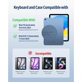 iPad Toetsenbordhoes 11" 10e/11e Gen met Touchpad & Kleurenverlichting (59% korting)