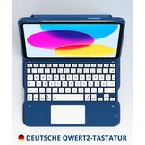 iPad Toetsenbordhoes 11" 10e/11e Gen met Touchpad & Kleurenverlichting (59% korting)