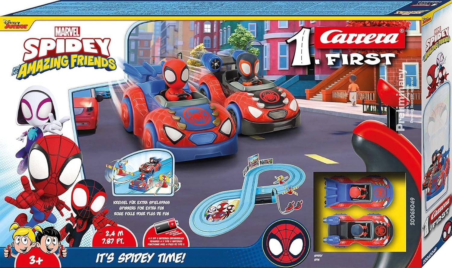Racebaanset Spidey Web Spinners | 70% Korting | Vanaf 3 Jaar