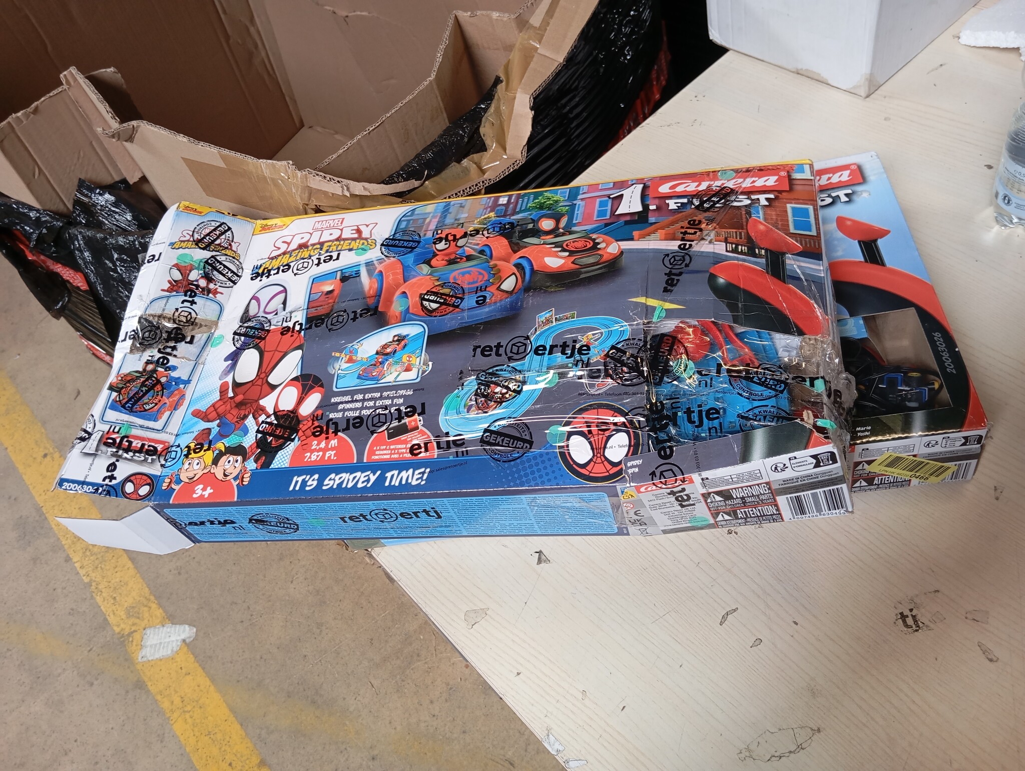Racebaanset Spidey Web Spinners | 70% Korting | Vanaf 3 Jaar