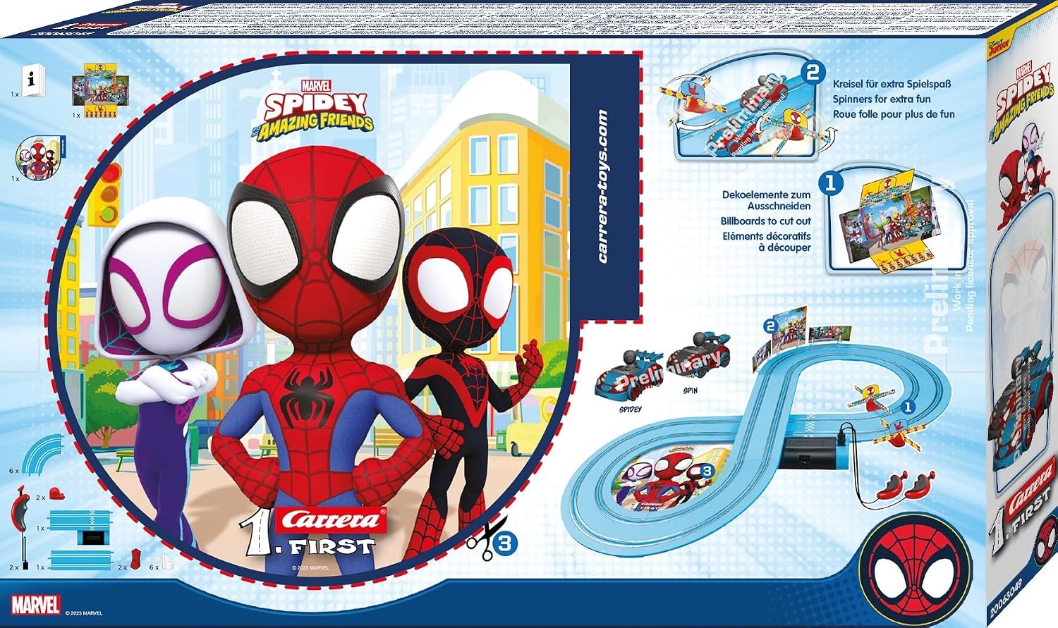Racebaanset Spidey Web Spinners | 70% Korting | Vanaf 3 Jaar