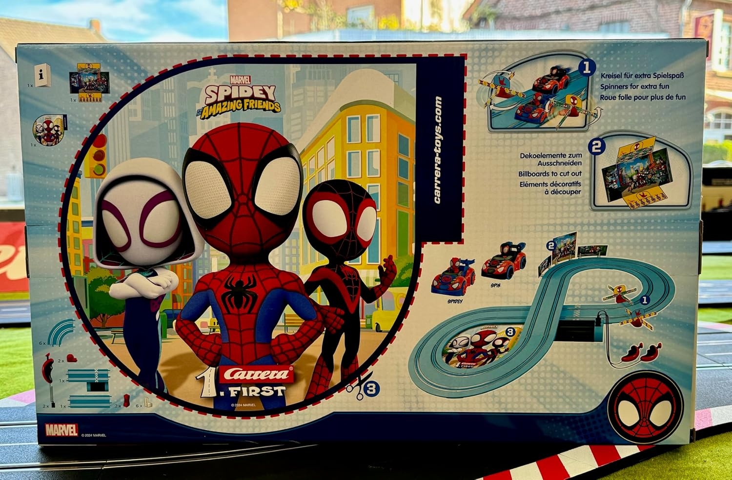 Racebaanset Spidey Web Spinners | 70% Korting | Vanaf 3 Jaar