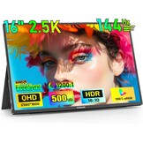 Draagbare Monitor 16" 2.5K QHD 144Hz - 35% Korting!