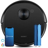 ECOVACS DEEBOT T9 AIVI Robotstofzuiger met Dweilfunctie - Zwart - 85% Korting