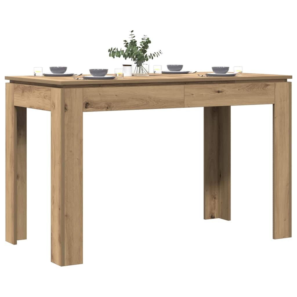 Eettafel Artisanaal Eikenhout 120x60 cm - 34% Korting