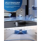ECOVACS DEEBOT T9 AIVI Robotstofzuiger met Dweilfunctie - Zwart - 85% Korting