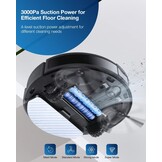 ECOVACS DEEBOT T9 AIVI Robotstofzuiger met Dweilfunctie - Zwart - 85% Korting